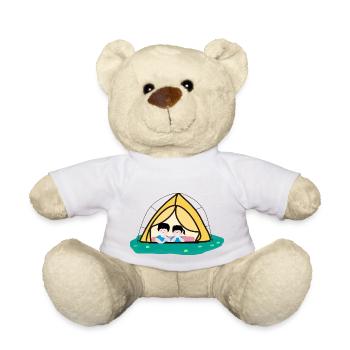 Campingplätze7 - Teddy - Weiß - Vorne