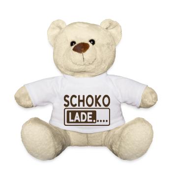 Schokolade - Teddy - Weiß - Vorne