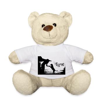 Chien Hund - Nounours - blanc - Devant