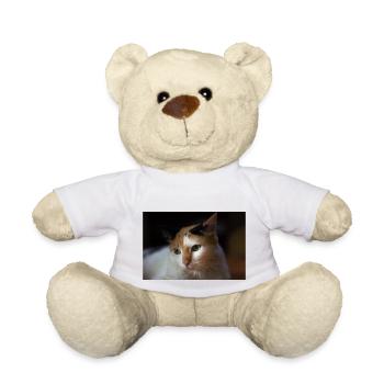 The cat - Teddy Bear - white - Front