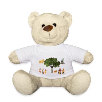 savane - Nounours - blanc - Devant