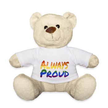 Toujours fier - Nounours - blanc - Devant