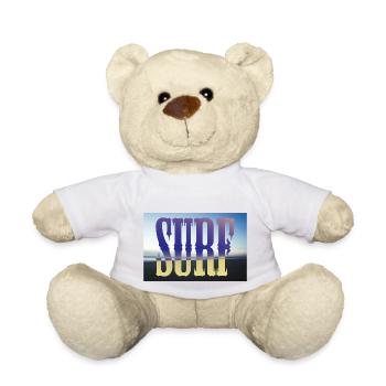 SURF Life - Teddy Bear - white - Front
