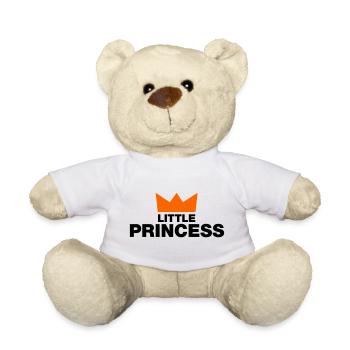 Little Princess mit Krone - Teddy - Weiß - Vorne