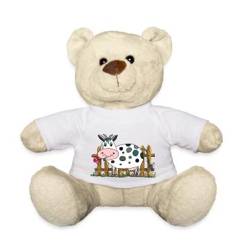 Kuh - Teddy - Weiß - Vorne