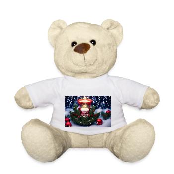 Noël - Nounours - blanc - Devant