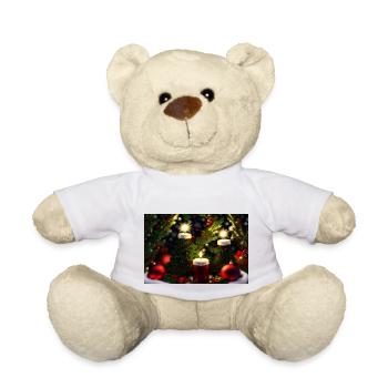 Weihnachten - Teddy - Weiß - Vorne