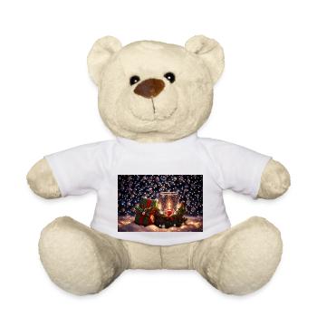 Christmas - Teddy Bear - white - Front