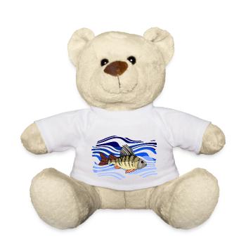 Poisson - Nounours - blanc - Devant
