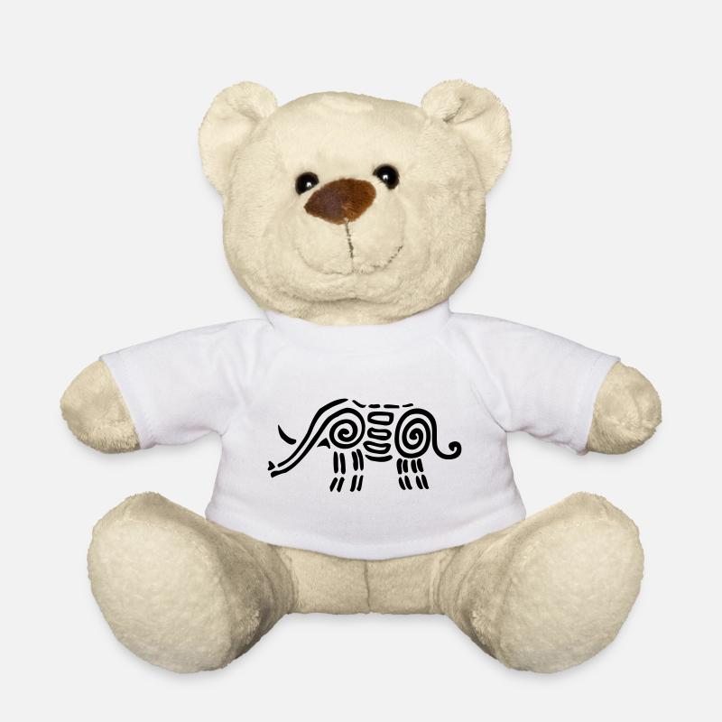 Elephant1 - Teddy Bear - white