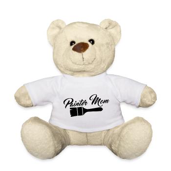 Malerin Mama - Teddy - Weiß - Vorne