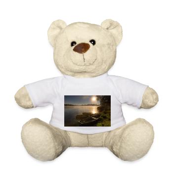 Sonnenaufgang am Bad Bayersoier See - Teddy - Weiß - Vorne