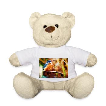 Martin-pêcheur - Nounours - blanc - Devant