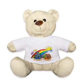 Schnecken - Teddy - Weiß - Vorne