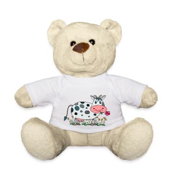 Kuh - Teddy - Weiß - Vorne