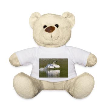 Swan landing - Teddy Bear - white - Front