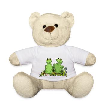 Grenouilles - Nounours - blanc - Devant