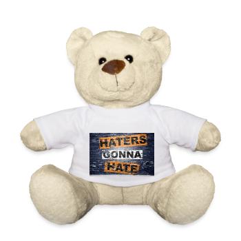 Hater werden es hassen, Schriftzüge zu sagen, Graffiti - Teddy - Weiß - Vorne