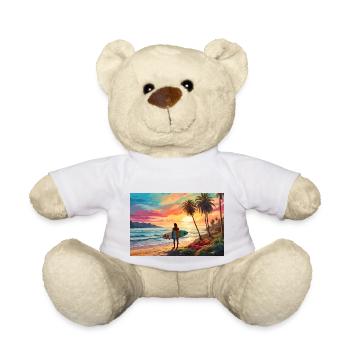 Surfing & Waves - Teddy Bear - white - Front