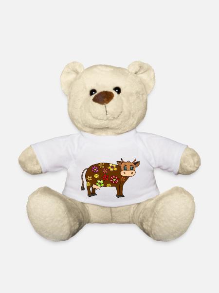 Kuh - Teddy - Weiß