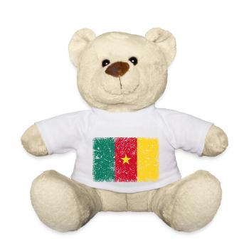 Cameroun - Nounours - blanc - Devant