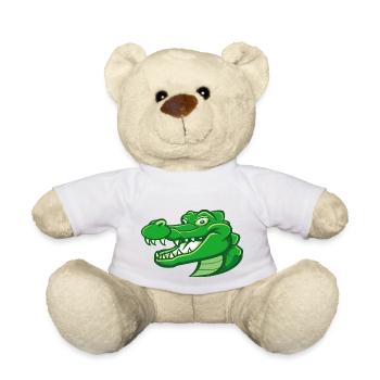 Walter the Crocodile - Teddy Bear - white - Front
