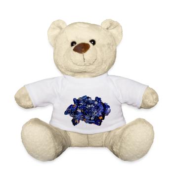 Azurit Kristall Marokko - Teddy - Weiß - Vorne