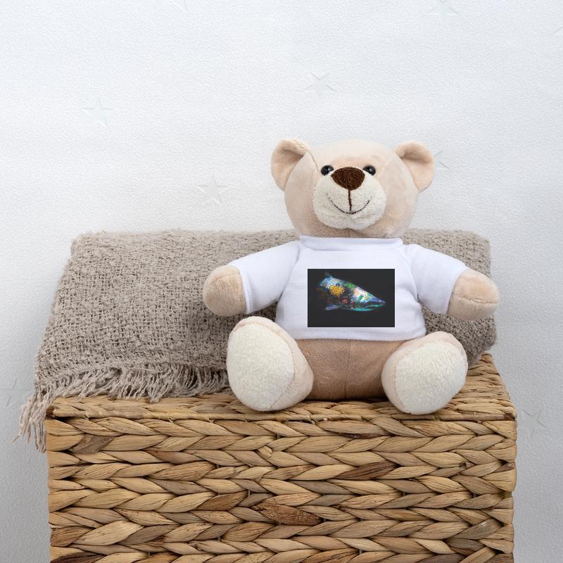 Graffiti Requin by Blach® Teddy Bear