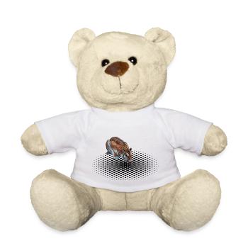 Gepunkteter Tiger - Teddy - Weiß - Vorne