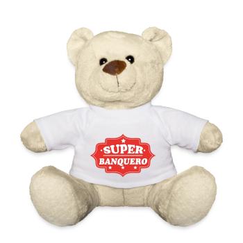 SUPER BANQUERO - Teddy Bear - white - Front