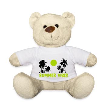 Summer Vibes - Teddy Bear - white - Front