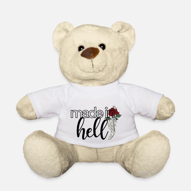 Made in Hell - Teddy - Weiß