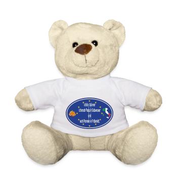Ich bin Italiener - Teddy - Weiß - Vorne