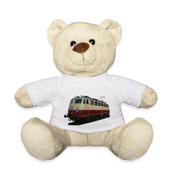 Lokomotive DB113 - Teddy - Weiß - Vorne