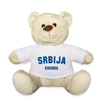 KIKINDA Serbia Serbien - Teddy - Weiß - Vorne