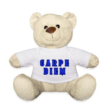 Carpe diem - Nounours - blanc - Devant