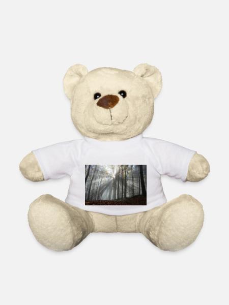 Das Leuchten des Waldes - Teddy - Weiß