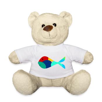 anniversary. Anniversary Decade. humor. funny - Teddy Bear - white - Front