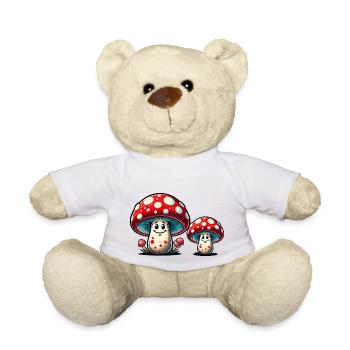 Fungi - Teddy Bear - white - Front