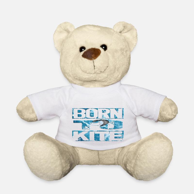 Né pour kite - Nounours - blanc