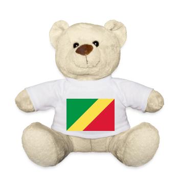 Demokratische Republik Kongo - Teddy - Weiß - Vorne
