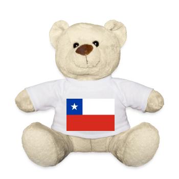 Chile - Teddy Bear - white - Front