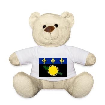 Guadeloupe - Nounours - blanc - Devant