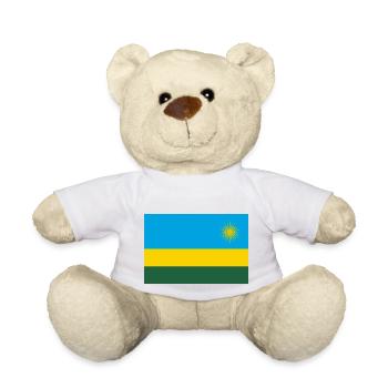 Rwanda - Nounours - blanc - Devant