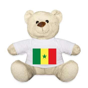 Sénégal - Nounours - blanc - Devant