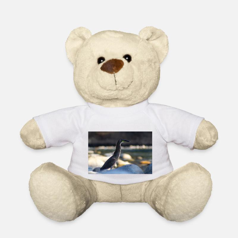 Der Reiher - Teddy - Weiß