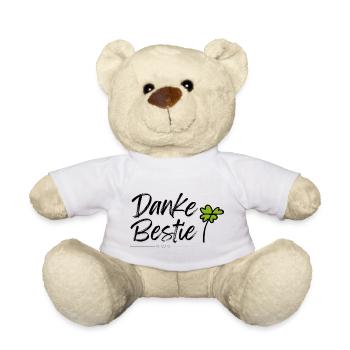 Danke Bestie - Teddy - Weiß - Vorne