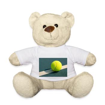 Sport - Tennis Ball - Teddy Bear - white - Front