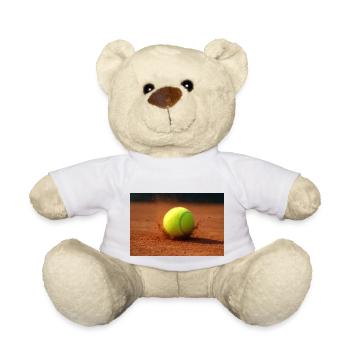 Sportarten - Tennis - Teddy - Weiß - Vorne