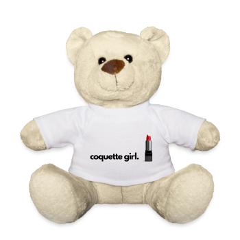 Coquette girl student kit kit - Teddy Bear - white - Front